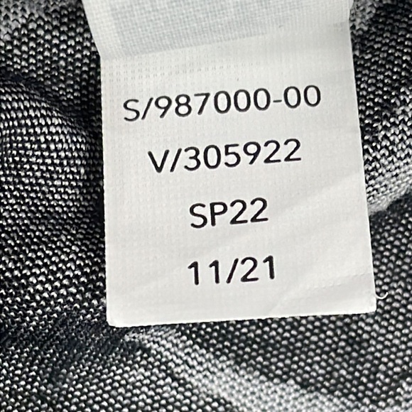 Athleta Elation Textured 7/8 Tight Leggings Black White Abstract Swirl Sz XS - Picture 13 of 14